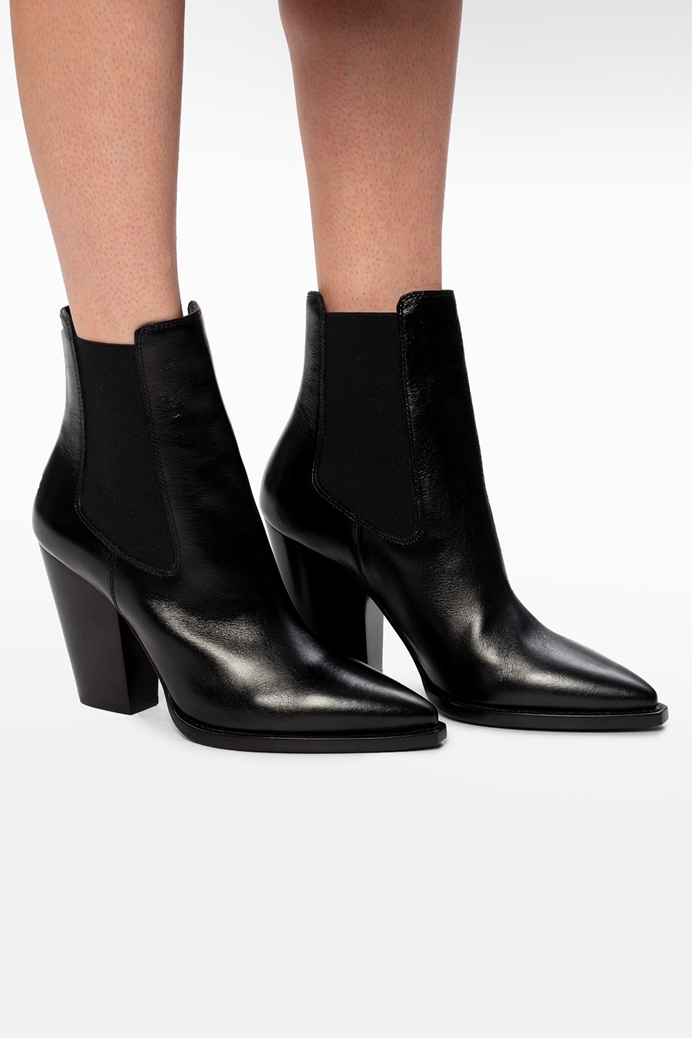 Saint Laurent 'Theo' heeled ankle boots | Women's Shoes | IetpShops